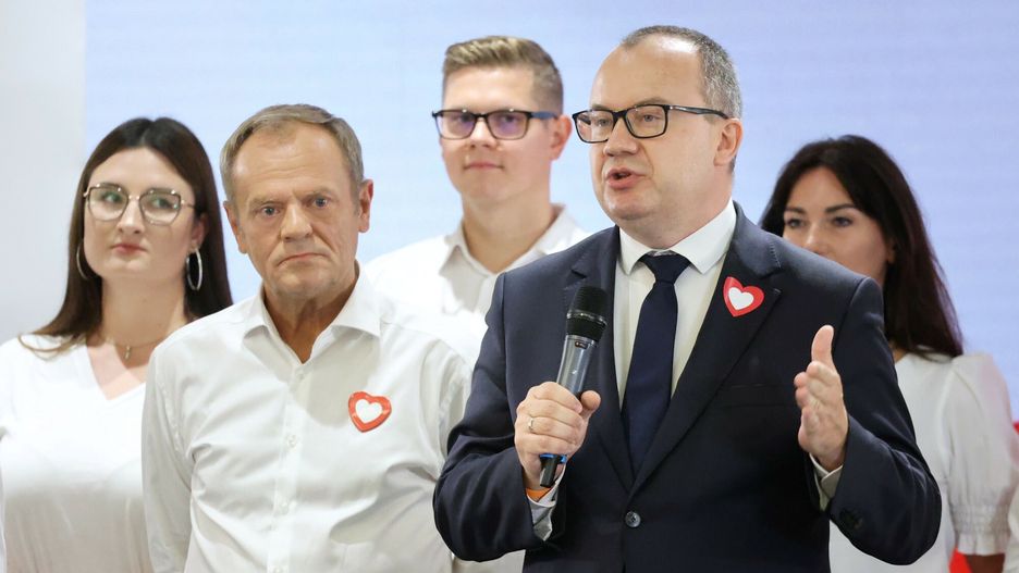 Rada Krajowa PO - nowe twarz na listach Platformy
Fot. Piotr Molecki/East News Warszawa, 16.08.2023. Rada Krajowa Platformy Obywatelskiej. N/z: Donald Tusk i Adam Bodnar.
Piotr Molecki