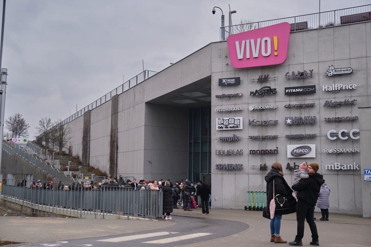Ewakuacja VIVO Lublin