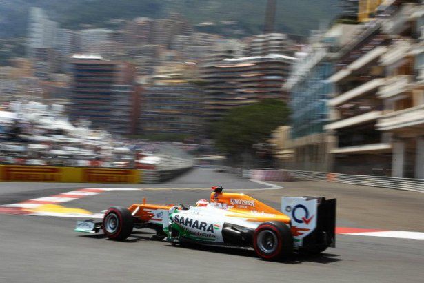 Force India w Monako