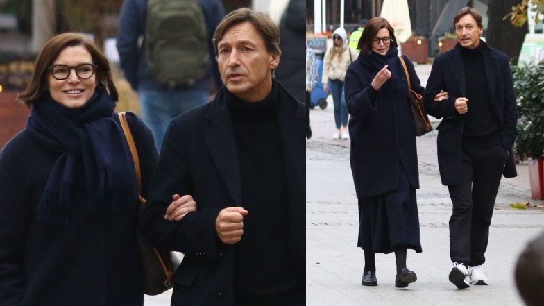 Ilona Felicjańska i Paul Montana całują się w Sopocie