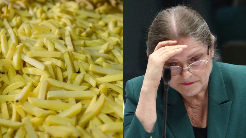 Krystyna Pawłowicz pomstuje na frytki z ziemniaków