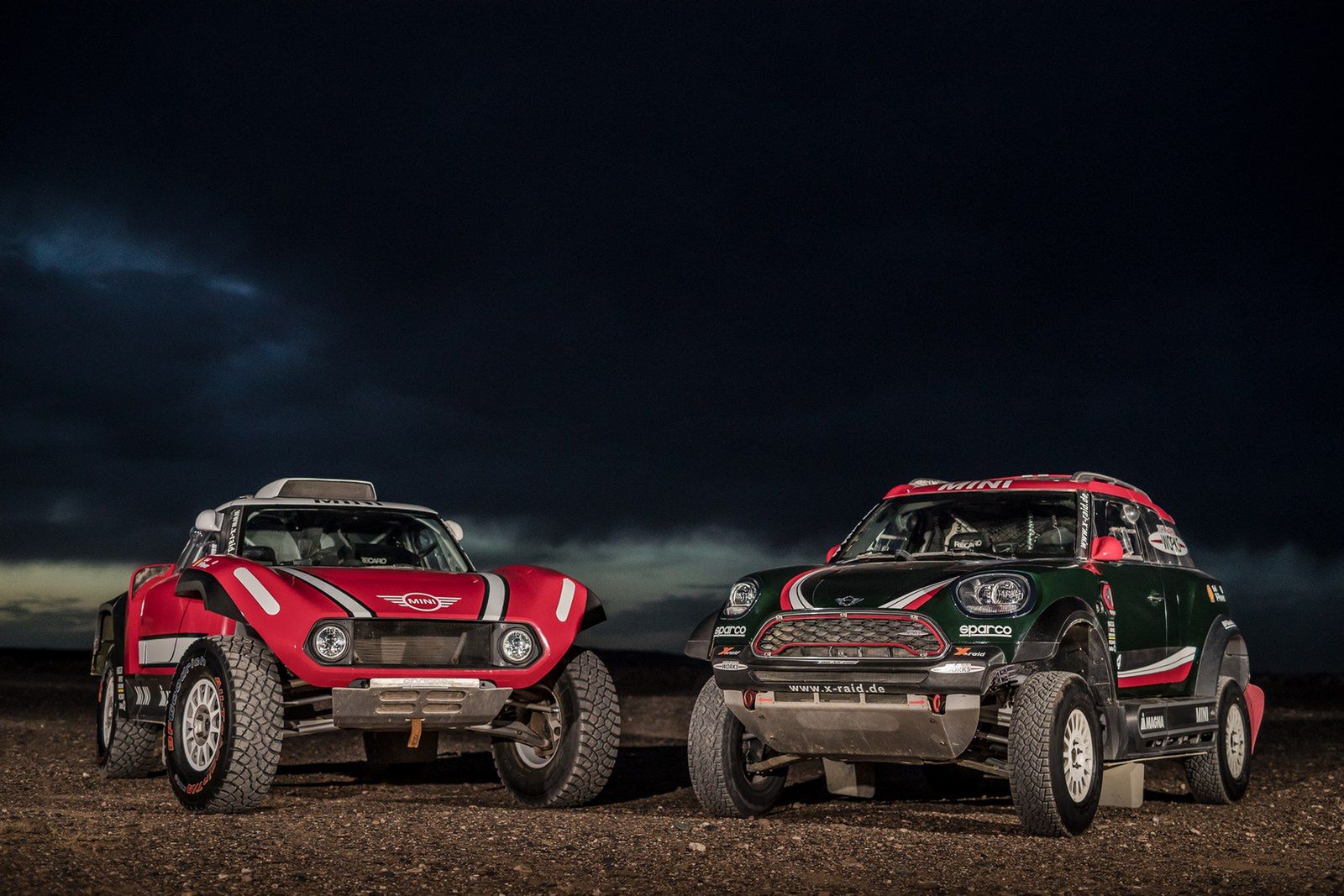 Zespół X-raid i Mini przygotowali auto zbudowane na Dakar w zupełnie nowej koncepcji.