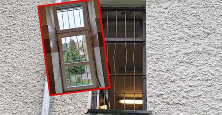 Uciekł tym oknem. Wiadomo, co w tym czasie robili strażnicy