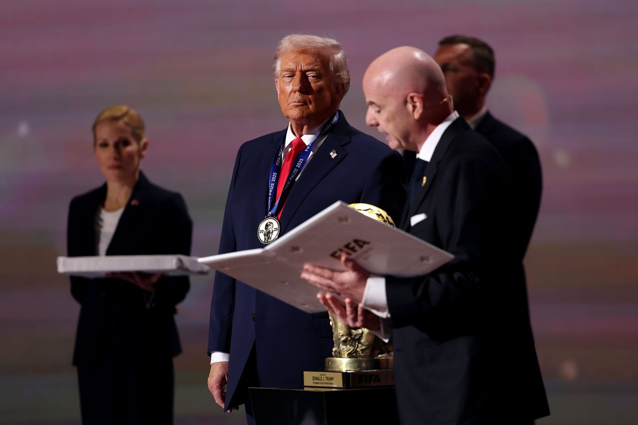 FIFA nagrodziła Donalda Trumpa. Prezydent USA dostał nagrodę pokoju