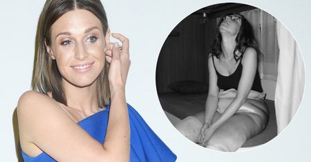 Julia Kamińska w stroju grubaski. Tak męczy się na planie "Brzyduli"