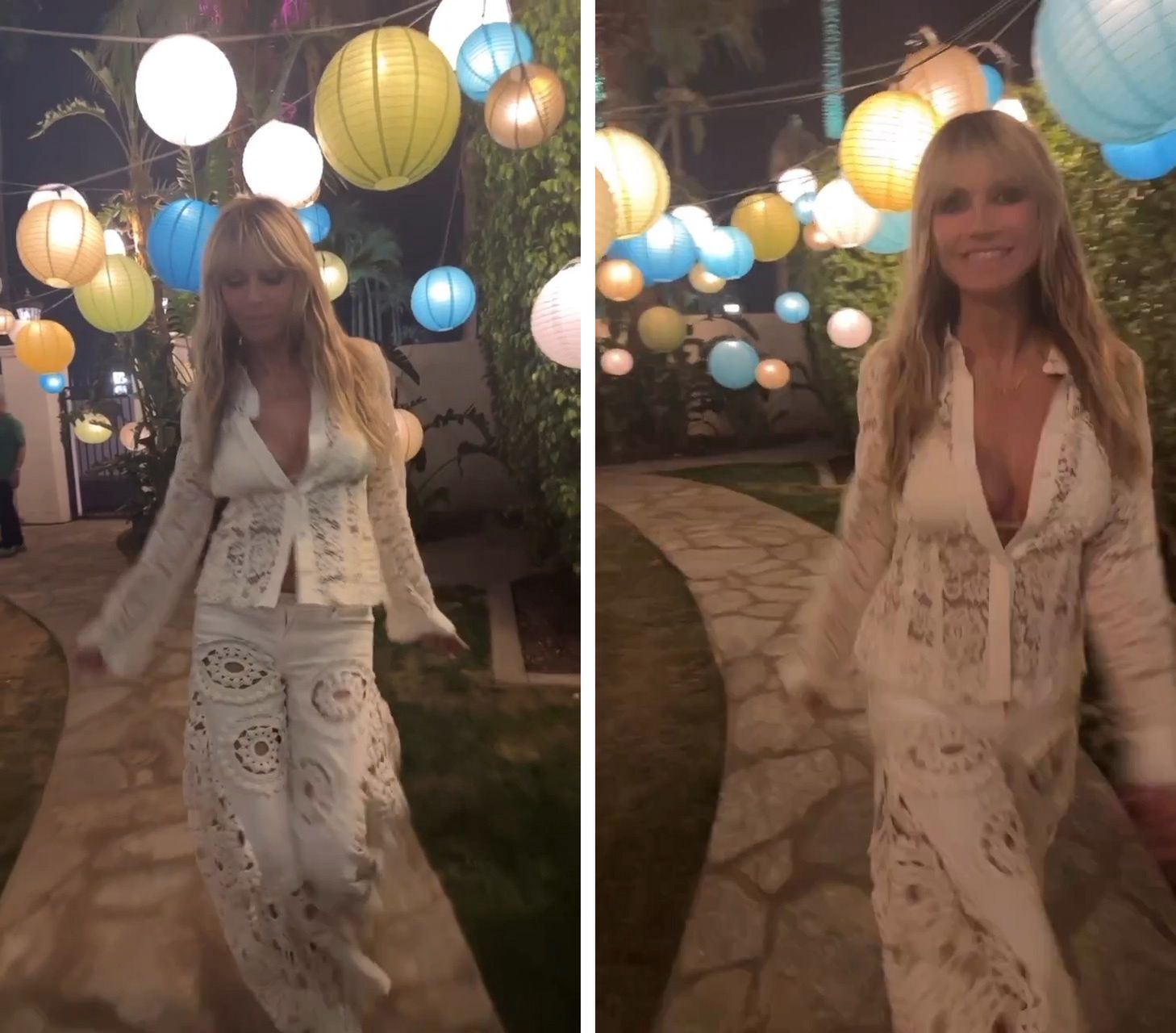 Stylizacja Heidi Klum na festiwalu Coachella / Instagram.com/HeidiKlum