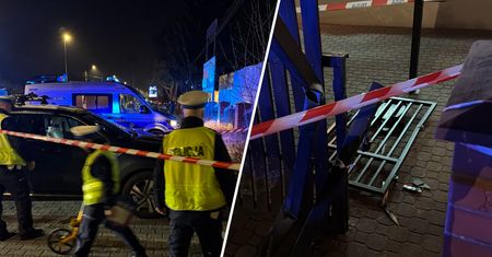 Dzieci ranne przed szkołą. "Widziałam, jak kia wjeżdża w bramę"