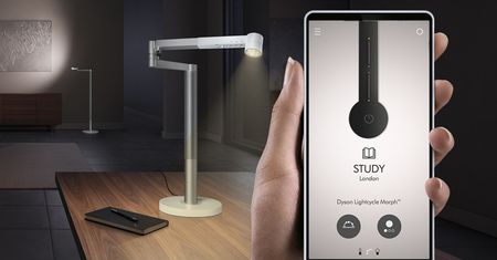 Dyson Lightcycle Morph - zamiast smart żarówki, od razu smart lampa za 650 dolarów