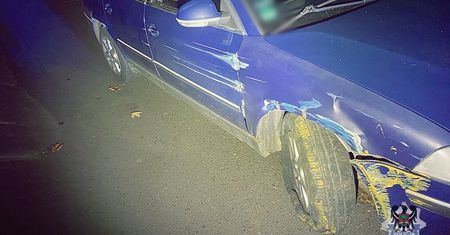 "Rozbiła auto na barierkach i próbowała odejść. Miała 2,21 promila, pasażer groził świadkom".