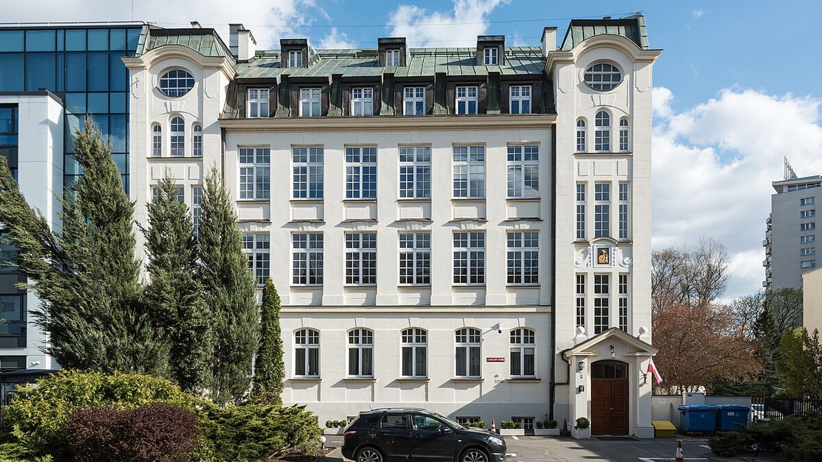 Budynek od strony ul. Zagórnej 