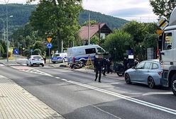 Wypadek na trasie Tour de Pologne. Cztery osoby są ranne