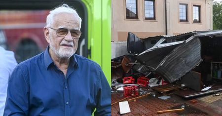 Jan Pietrzak WJECHAŁ w budynek przychodni. Policja ujawnia szczegóły zdarzenia