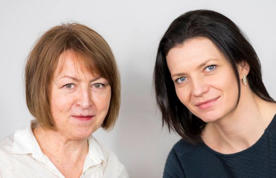 Joanna Burbridge i Monika Dąbrowska w Stämpfli Polska