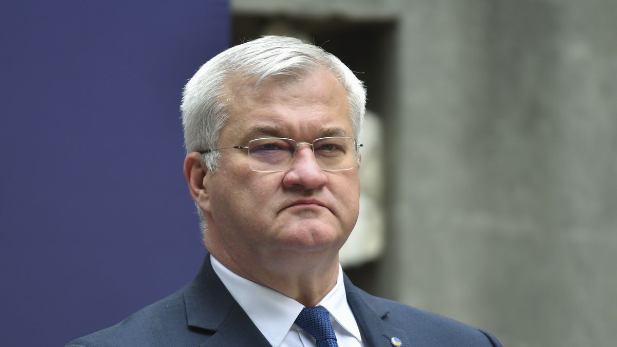 Ukrainian Foreign Minister Andrii Sybiha during a EU-Ukraine Foreign Ministers' meeting in Lviv, western Ukraine, 09 May 2025, amid the Russian invasion. EPA/MYKOLA TYS Dostawca: PAP/EPA.