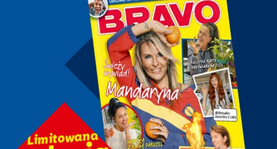 Kultowe "Bravo" znów wróciło. Tym razem w Lidlu