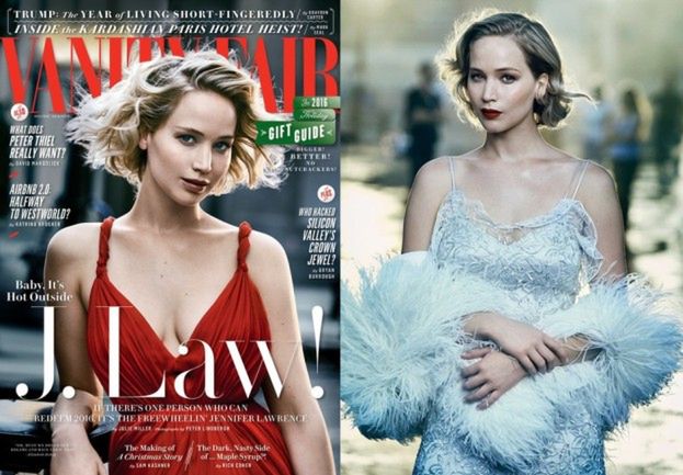 Jennifer Lawrence na okładce "Vanity Fair"