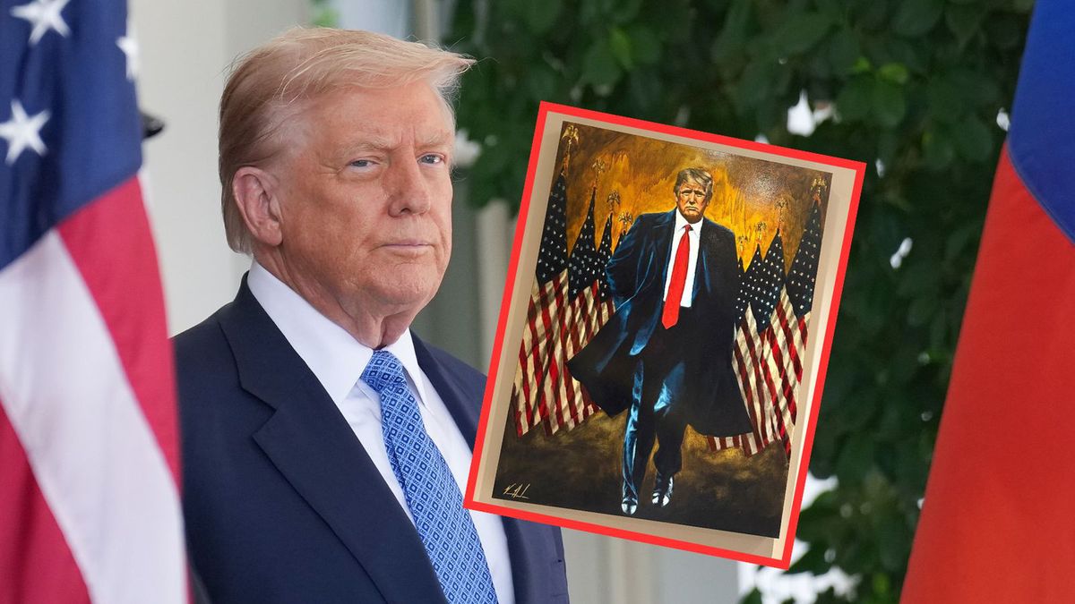 Nowy portret Trumpa w Białym Domu