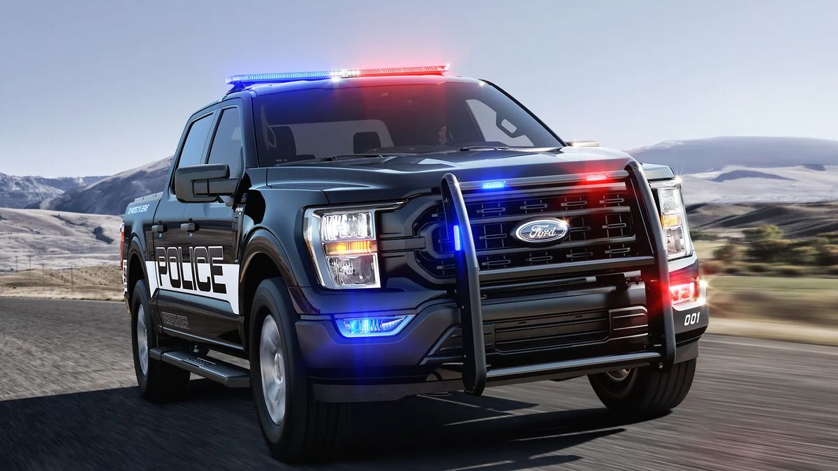 Kloc na kołach, a przy okazji najszybszy radiowóz w USA.