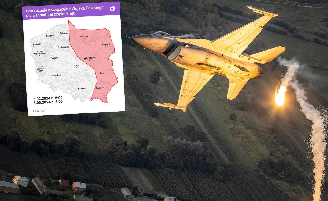Wojsko ostrzega pilotów. Co się dzieje? "Niezrozumiała panika"
