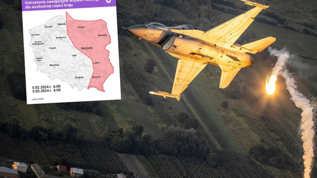 Co oznacza komunikat wojska i Polskiej Agencji Żeglugi Powietrznej? 