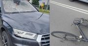 Kierowca w audi wjechał w rowerzystę na oznakowanym przejeździe. Poszkodowany zmarł na miejscu