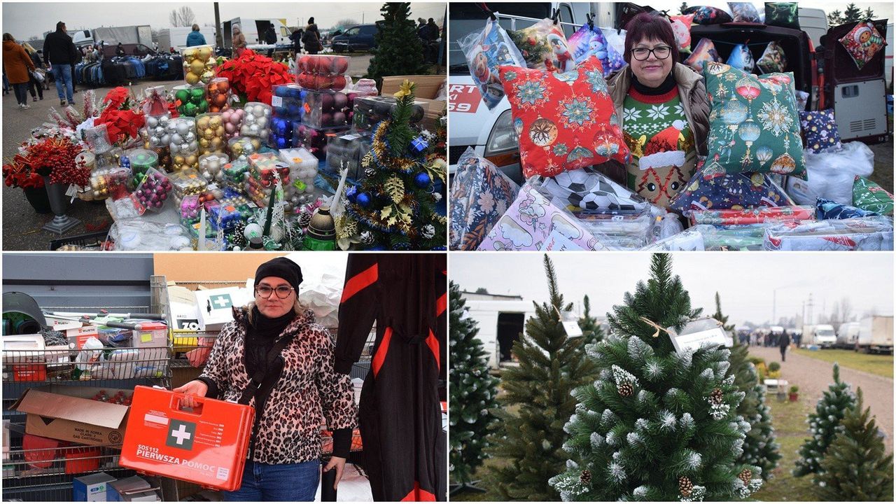 Włocławek: Pchli Targ 7 grudnia 2025. Choinki, ozdoby, stroiki świąteczne