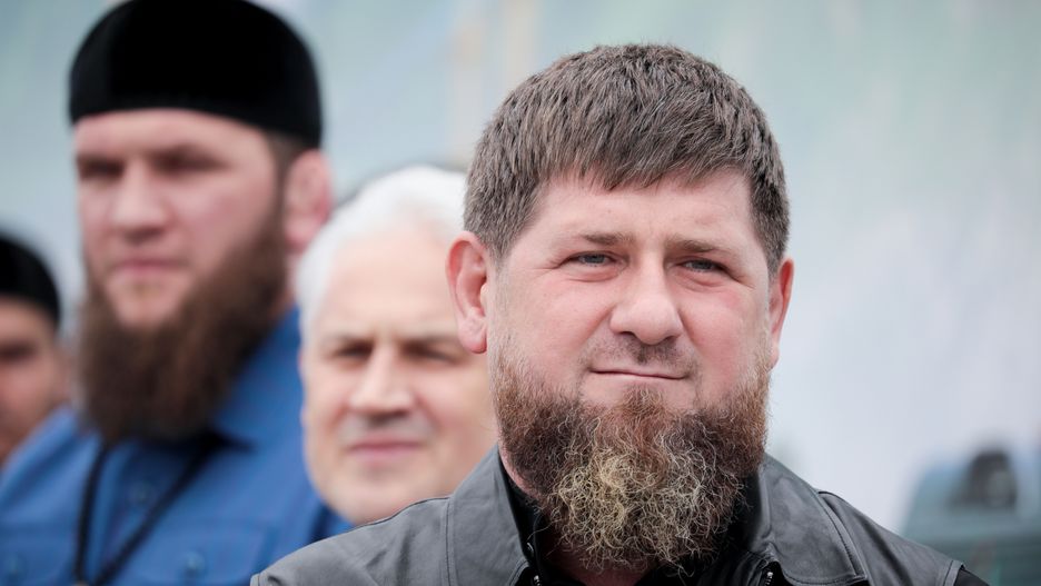 GROZNY, RUSSIA - MAY 17, 2022: Chechen Republic Head Ramzan Kadyrov attends the national round of the 4th edition of the all-Russian contest Best Taxi Driver in Russia at the Krepost Groznaya car track in Grozny, Chechnya. 24 winners of regional rounds of the contest are competing in the national round. Yelena Afonina/TASS