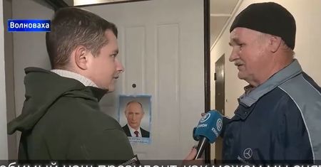 Zniszczyli mu dom, ale jest szczęśliwy. Putin zaprosił go do Rosji