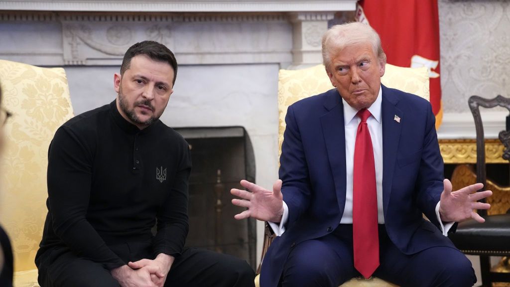 President Trump Hosts Ukrainian President Zelensky At The White House
Andrew Harnik
bestof, topix