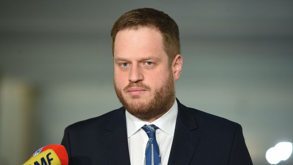 Konferencja ministra Cieszy?skiego w Sejmie14.01.2022 Warszawa Konferencja Janusza Cieszynskiego  fot. Zbyszek Kaczmarek/REPORTER
n/z: Janusz CieszynskiZbyszek Kaczmarek/REPORTER