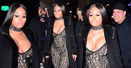 Blac Chyna w koronkowym kombinezonie! "Czuję się taka seksowna" (ZDJĘCIA)