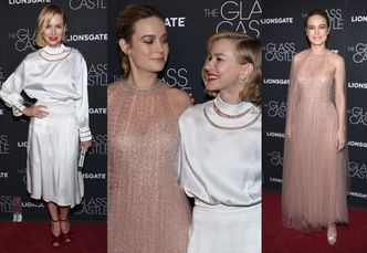 Naomi Watts i Brie Larson na premierze "Szklanego zamku"