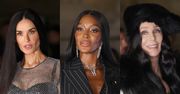 TŁUM GWIAZD na 40-leciu domu mody Dolce&Gabbana: błyszcząca Demi Moore, elegancka Naomi Campbell i Cher w wielkim futrze (ZDJĘCIA)