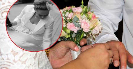 Do ślubu poszły w sukience z lumpeksu. "Gdybym zobaczyła ją w salonie, także byłaby moja"