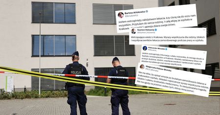 Atak nożownika w krakowskim szpitalu. "Nie ma słów"