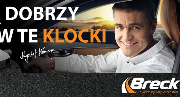 Krzysztof Hołowczyc reklamuje klocki hamulcowe Breck (wideo)