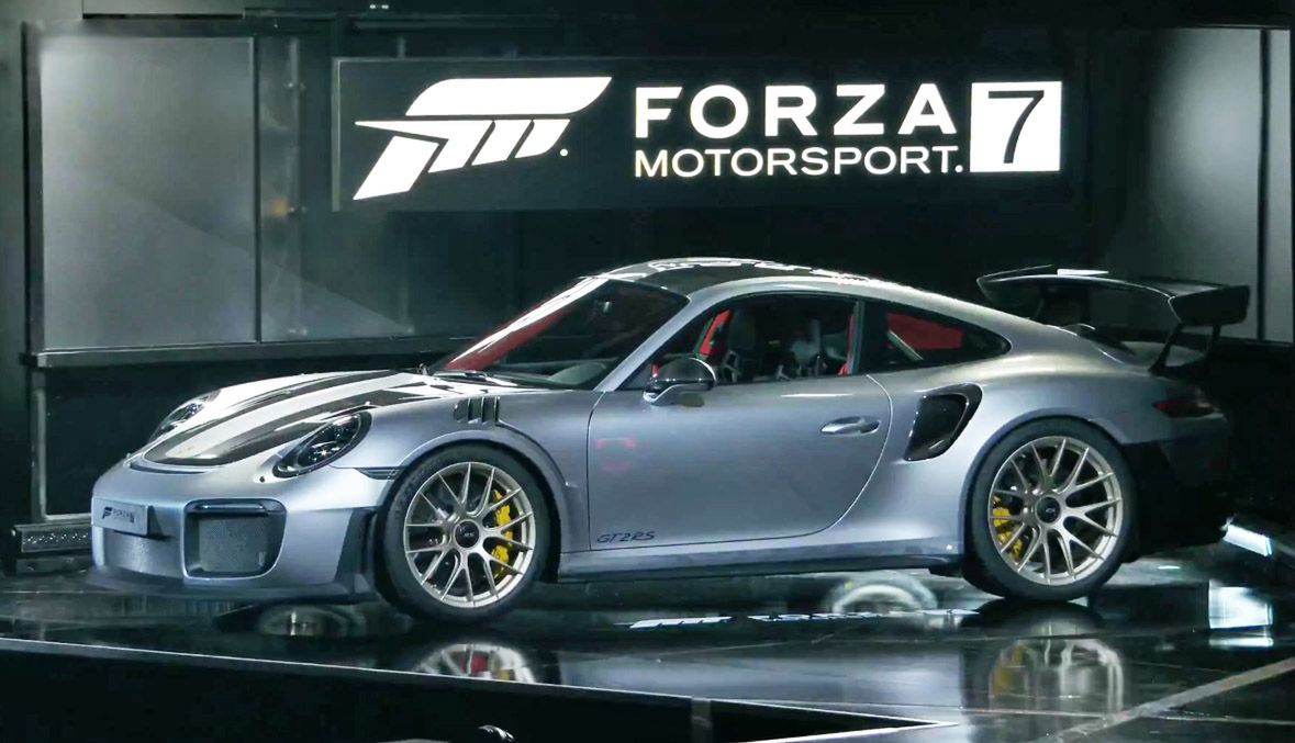 Porsche 911 GT2 RS zaprezentowane na E3 wraz z grą Forza Motorsport 7