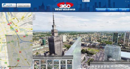 6-gigapikselowa panorama Warszawy