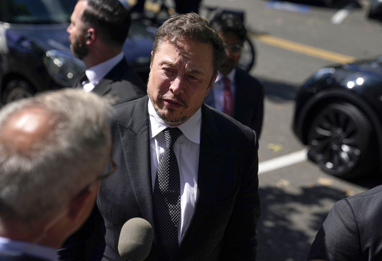 Elon Musk, CEO of Tesla and X