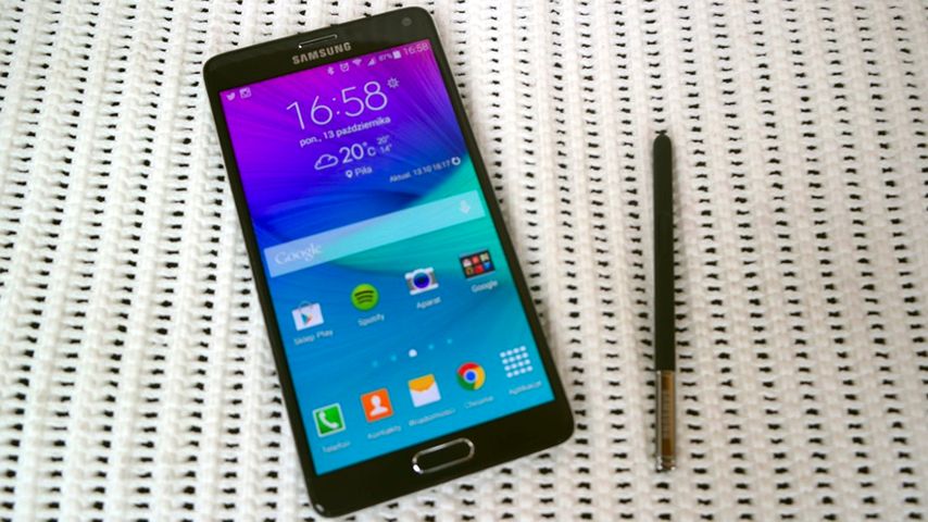 Samsung Galaxy Note 4 - wygląd, wykonanie i ergonomia 13