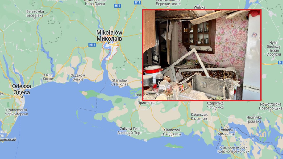 Kolejny ostrzał rakietowy. Rosjanie zaatakowali Mikołajów