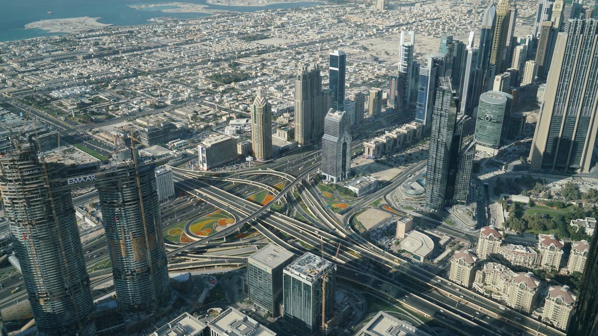 Dubaj. Zjednoczone Emiraty Arabskie