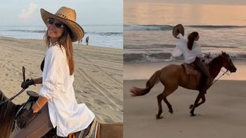 Julia Wieniawa w BIKINI szaleje na koniu: "Tak dla mnie smakuje WOLNOŚĆ". Można pozazdrościć? (FOTO)