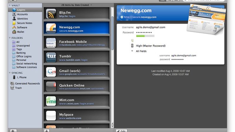 1Password 3.0 od Agile Web Solutions już jest! 1