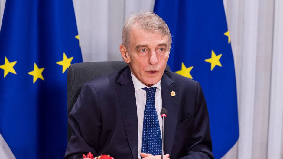 David Sassoli w szpitalu. Szef PE ma powikłania 