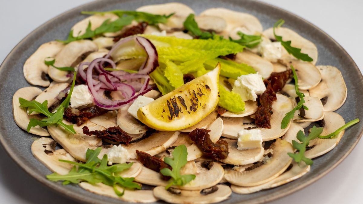 Carpaccio z pieczarek