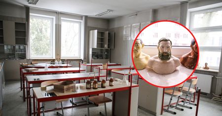 Weszli do rosyjskiej szkoły w Warszawie. Pokazali, co było w środku