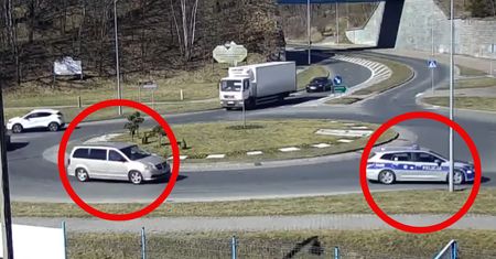 Eskortowali rodzącą. Do szpitala dojechali w ostatniej chwili