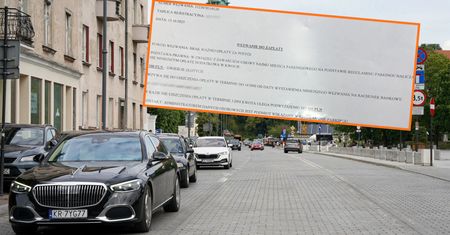 Znalazł taką kartkę za wycieraczką. Od razu zgłosił sprawę policji