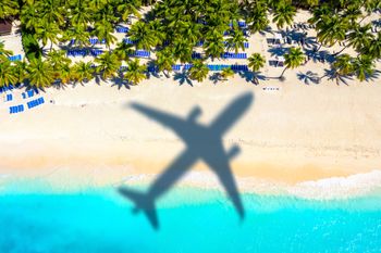 Paraliż ruchu lotniczego. Nad Karaibami niebo praktycznie puste